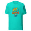 The Joy Of The Lord Is Your Strength — Nehemiah 8:10 Scripture-joy-strength Graphic Tee front view