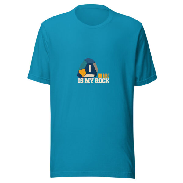 The Lord Is My Rock — Psalm 18:2 Lord-is-my-rock Graphic Tee mockup 2