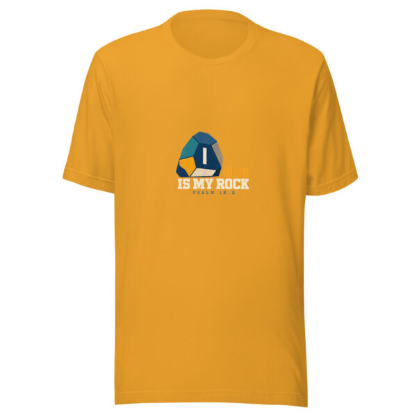 The Lord Is My Rock — Psalm 18:2 Lord-is-my-rock Graphic Tee mockup 3