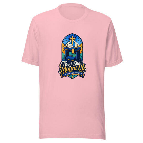 They Shall Mount Up - Isaiah 40:31 Graphic Tee mockup 19