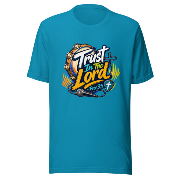 Trust In The Lord - Prov 3:5 Graphic Tee front view