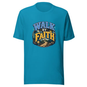 WALK BY FAITH Heartbeat-20260622-codex-fallback Graphic Tee mockup 1 WALK BY FAITH Heartbeat-20260622-codex-fallback Graphic Tee front view