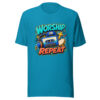 Worship On Repeat Graphic Tee mockup 2