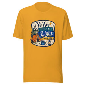 Ye Are The Light - Matt 5:14 Graphic Tee front view