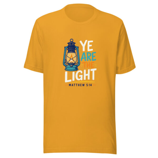 Ye Are The Light - Matthew 5:14 Graphic Tee front view