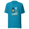 Ye Are The Light - Matthew 5:14 Graphic Tee mockup 2