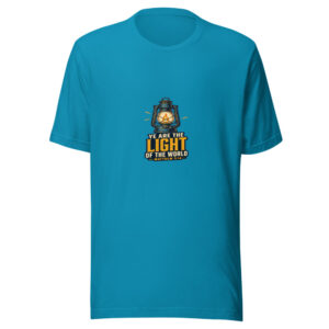 Ye Are The Light Of The World - Matthew 5:14 Light-of-the-world-matthew-5-14 Graphic Tee mockup 1 Ye Are The Light Of The World - Matthew 5:14 Light-of-the-world-matthew-5-14 Graphic Tee front view