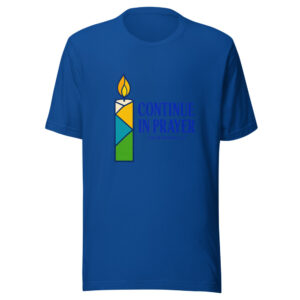 Continue In Prayer - Colossians 4:2 Graphic Tee mockup 1 Continue In Prayer - Colossians 4:2 Graphic Tee front view