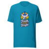 Faith Rises Bright Graphic Tee mockup 1 Faith Rises Bright Graphic Tee front view