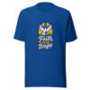 Faith Rises Bright Graphic Tee mockup 2 Faith Rises Bright Graphic Tee mockup 2