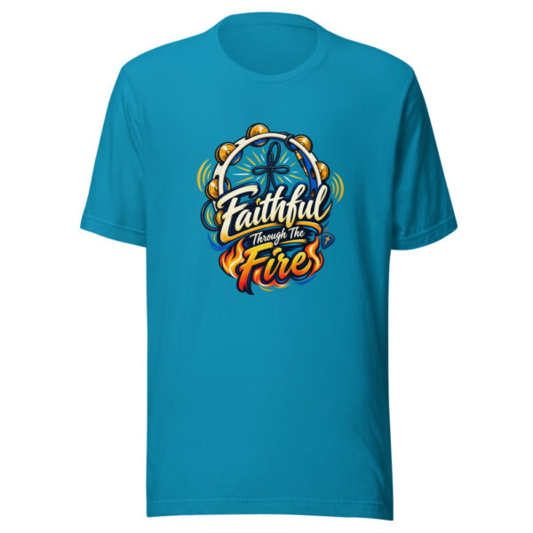 Faithful Through The Fire Graphic Tee mockup 2 Faithful Through The Fire Graphic Tee mockup 2