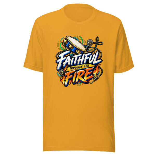 Faithful Through The Fire Graphic Tee mockup 3 Faithful Through The Fire Graphic Tee mockup 3