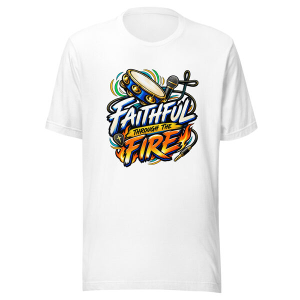 Faithful Through The Fire Graphic Tee mockup 5 Faithful Through The Fire Graphic Tee mockup 5
