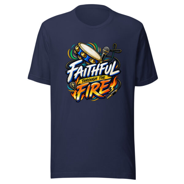 Faithful Through The Fire Graphic Tee mockup 6 Faithful Through The Fire Graphic Tee mockup 6