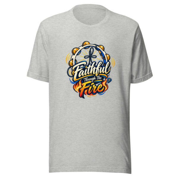 Faithful Through The Fire Graphic Tee mockup 7 Faithful Through The Fire Graphic Tee mockup 7