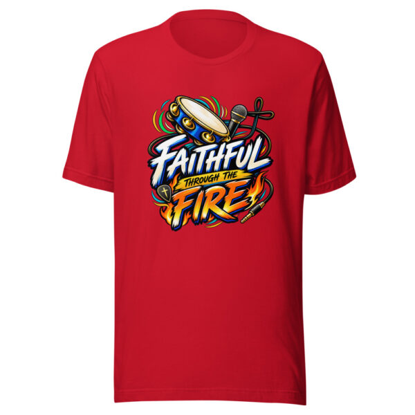 Faithful Through The Fire Graphic Tee mockup 8 Faithful Through The Fire Graphic Tee mockup 8