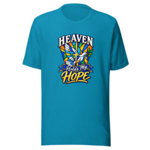 Heaven Holds My Hope Graphic Tee front view