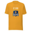 If God Be For Us, Who Can Be Against Us? — Romans 8:31 Scripture-strength Graphic Tee front view