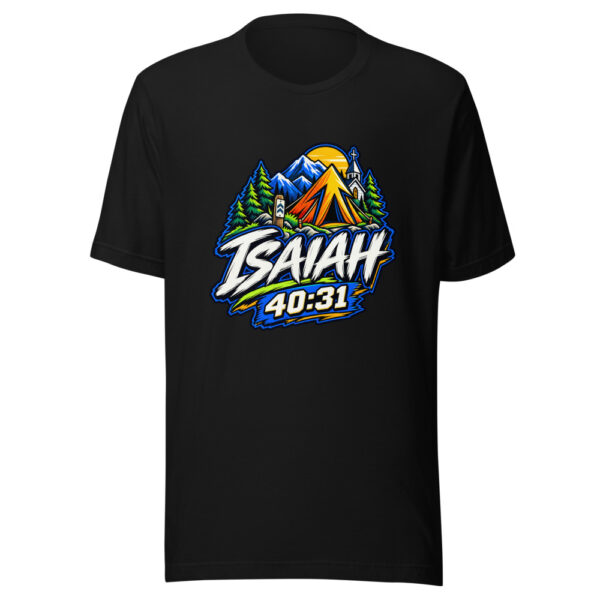 Isaiah 40:31 Graphic Tee mockup 4 Isaiah 40:31 Graphic Tee mockup 4