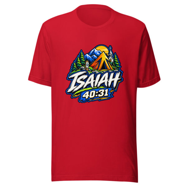 Isaiah 40:31 Graphic Tee mockup 8 Isaiah 40:31 Graphic Tee mockup 8