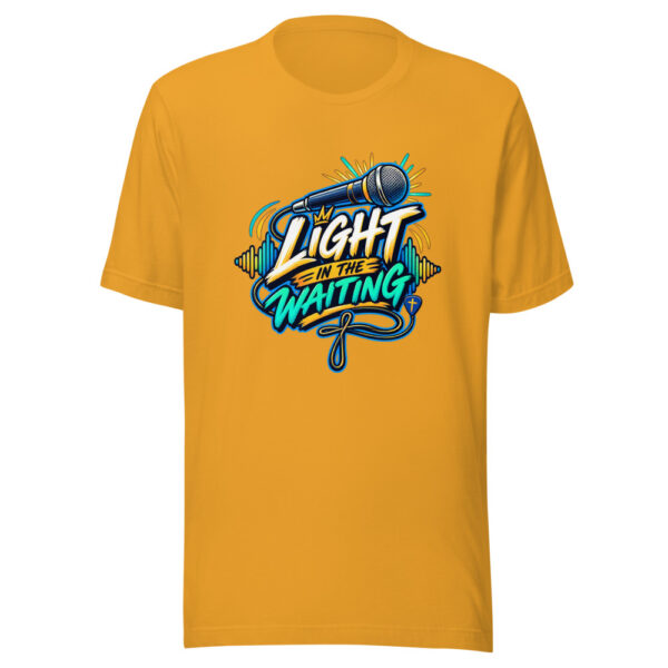 Light In The Waiting Graphic Tee mockup 2 Light In The Waiting Graphic Tee mockup 2
