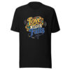 Love Never Fails Graphic Tee mockup 4 Love Never Fails Graphic Tee mockup 4