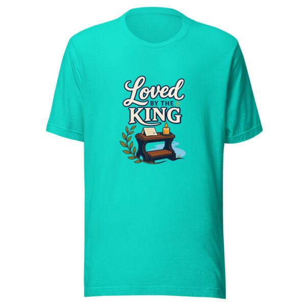 Loved By The King Graphic Tee mockup 3 Loved By The King Graphic Tee mockup 3