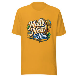 Made New In Him Graphic Tee front view