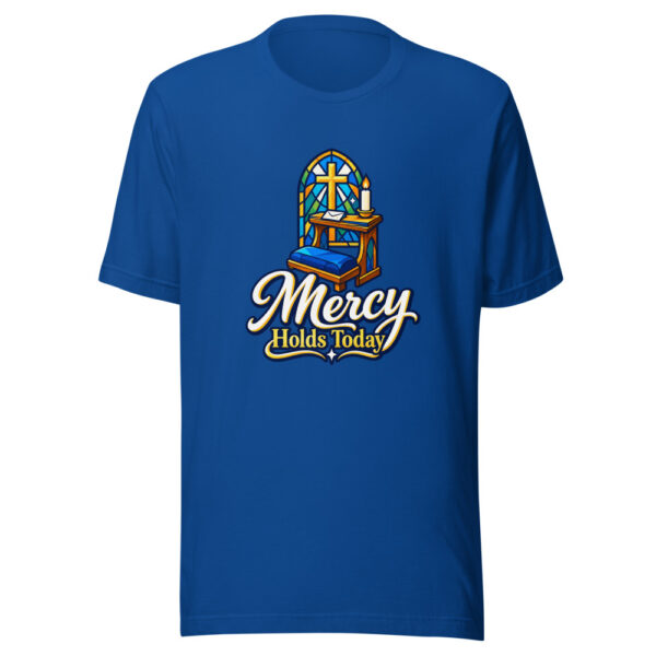 Mercy Holds Today Graphic Tee mockup 3 Mercy Holds Today Graphic Tee mockup 3