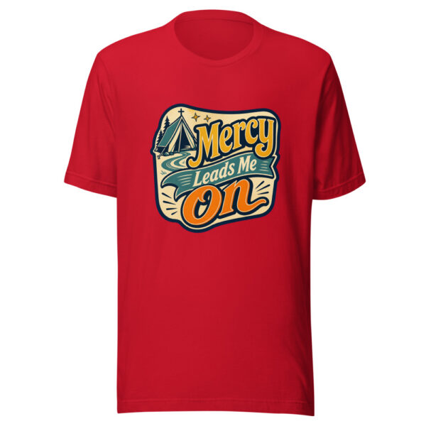 Mercy Leads Me On Graphic Tee mockup 8 Mercy Leads Me On Graphic Tee mockup 8