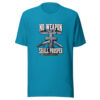 No Weapon That Is Formed Against Thee Shall Prosper. — Isaiah 54:17 Scripture-protection Graphic Tee mockup 1 No Weapon That Is Formed Against Thee Shall Prosper. — Isaiah 54:17 Scripture-protection Graphic Tee front view