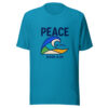 Peace Be Still - Mark 4:39 Graphic Tee front view