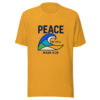 Peace Be Still - Mark 4:39 Graphic Tee mockup 2
