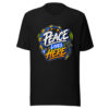 Peace Lives Here Graphic Tee mockup 4 Peace Lives Here Graphic Tee mockup 4