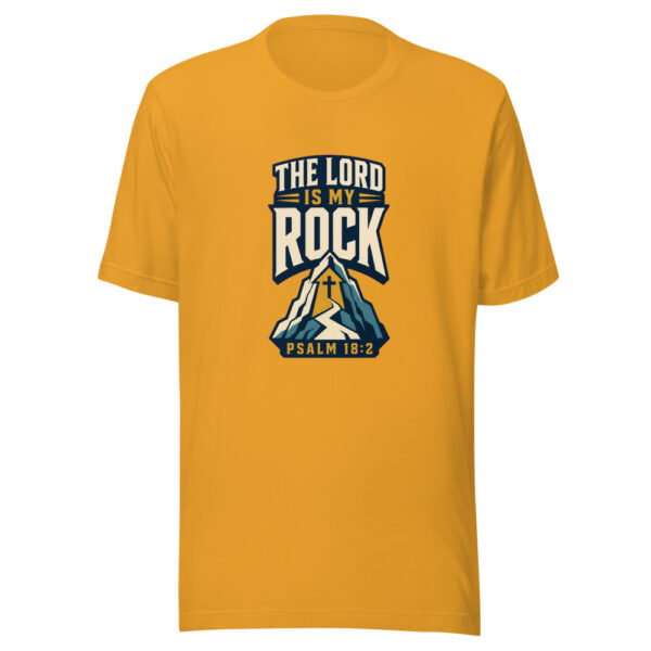 The Lord Is My Rock | Psalm 18:2 Scripture-foundations-2026 Graphic Tee mockup 2 The Lord Is My Rock | Psalm 18:2 Scripture-foundations-2026 Graphic Tee mockup 2