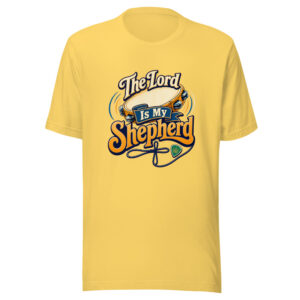 The Lord Is My Shepherd Graphic Tee mockup 1 The Lord Is My Shepherd Graphic Tee front view