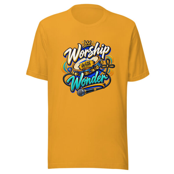 Worship With Wonder Graphic Tee mockup 2 Worship With Wonder Graphic Tee mockup 2
