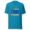 Ye Are The Light Of The World — Matthew 5:14 Graphic Tee front view