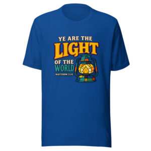 Ye Are The Light Of The World - Matthew 5:14 Graphic Tee front view