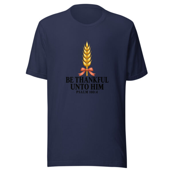 Be Thankful Unto Him Graphic Tee mockup 6 Be Thankful Unto Him Graphic Tee mockup 6