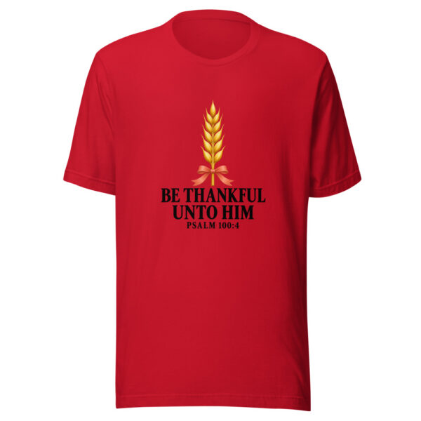 Be Thankful Unto Him Graphic Tee mockup 8 Be Thankful Unto Him Graphic Tee mockup 8