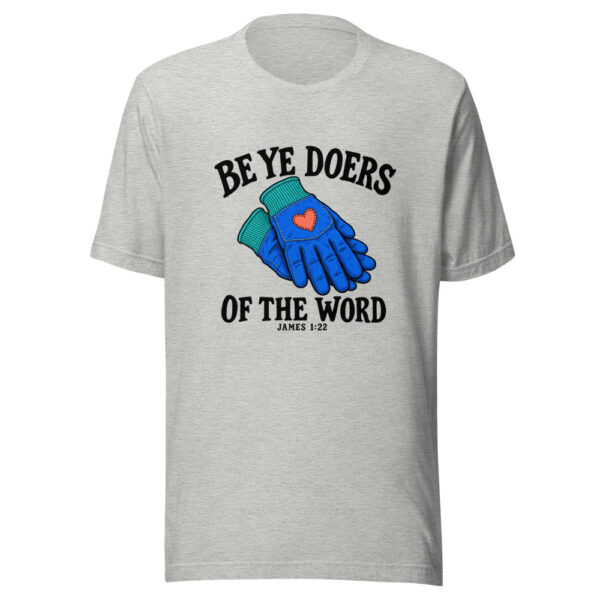 Be Ye Doers Of The Word Graphic Tee mockup 7 Be Ye Doers Of The Word Graphic Tee mockup 7