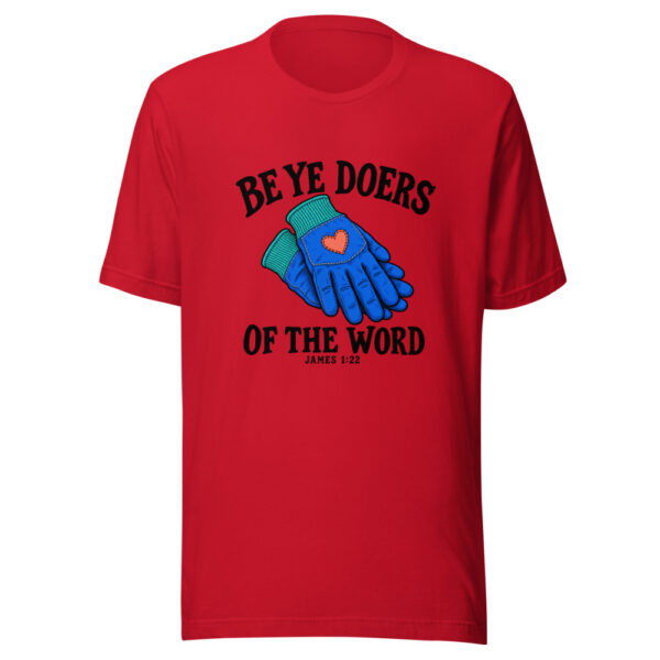 Be Ye Doers Of The Word Graphic Tee mockup 8 Be Ye Doers Of The Word Graphic Tee mockup 8