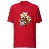 Consider The Lilies — Matthew 6:28 Consider-lilies Graphic Tee mockup 8 Consider The Lilies — Matthew 6:28 Consider-lilies Graphic Tee mockup 8