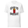 Given To Hospitality Graphic Tee mockup 6 Given To Hospitality Graphic Tee mockup 6