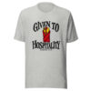Given To Hospitality Graphic Tee mockup 8 Given To Hospitality Graphic Tee mockup 8
