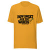 How Sweet Are Thy Words Graphic Tee mockup 1 How Sweet Are Thy Words Graphic Tee front view