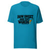 How Sweet Are Thy Words Graphic Tee mockup 2 How Sweet Are Thy Words Graphic Tee mockup 2