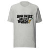 How Sweet Are Thy Words Graphic Tee mockup 7 How Sweet Are Thy Words Graphic Tee mockup 7