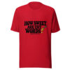 How Sweet Are Thy Words Graphic Tee mockup 8 How Sweet Are Thy Words Graphic Tee mockup 8